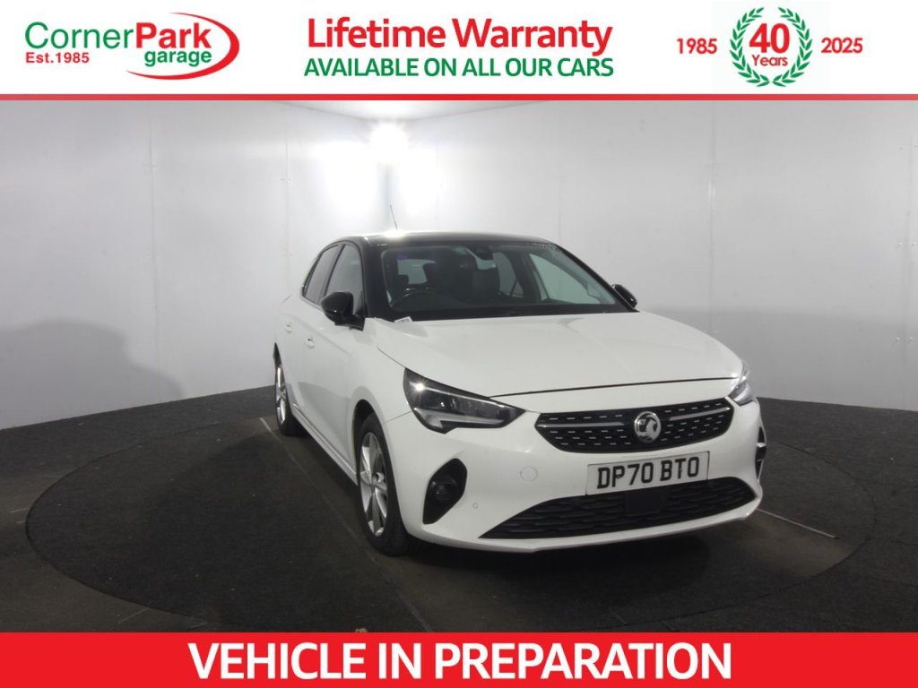 USED 2021 70 VAUXHALL CORSA 1.2 Turbo Elite Nav Hatchback 5dr Petrol Auto Euro 6 (s/s) (100 ps) 