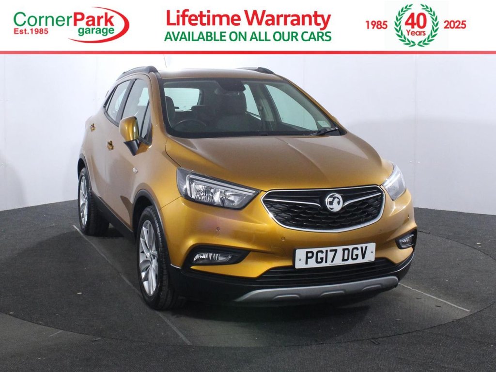 USED 2017 17 VAUXHALL MOKKA X 1.4i Turbo Design Nav SUV 5dr Petrol Auto Euro 6 (140 ps) 