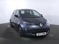 USED 2017 17 RENAULT ZOE R90 41kWh Dynamique Nav Hatchback 5dr Electric Auto  (92 bhp) BATTERY OWNED
