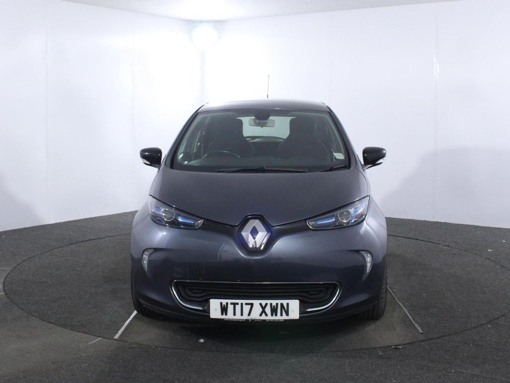 USED 2017 17 RENAULT ZOE R90 41kWh Dynamique Nav Hatchback 5dr Electric Auto  (92 bhp) BATTERY OWNED