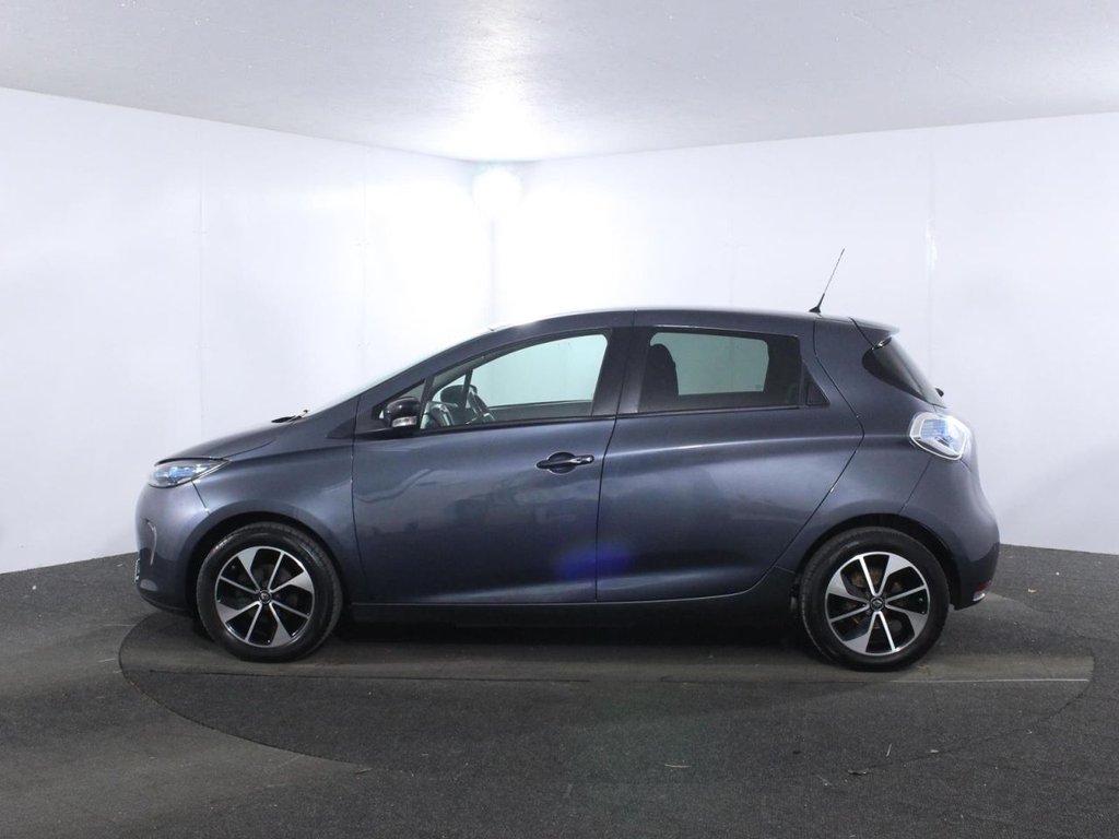 USED 2017 17 RENAULT ZOE R90 41kWh Dynamique Nav Hatchback 5dr Electric Auto  (92 bhp) BATTERY OWNED