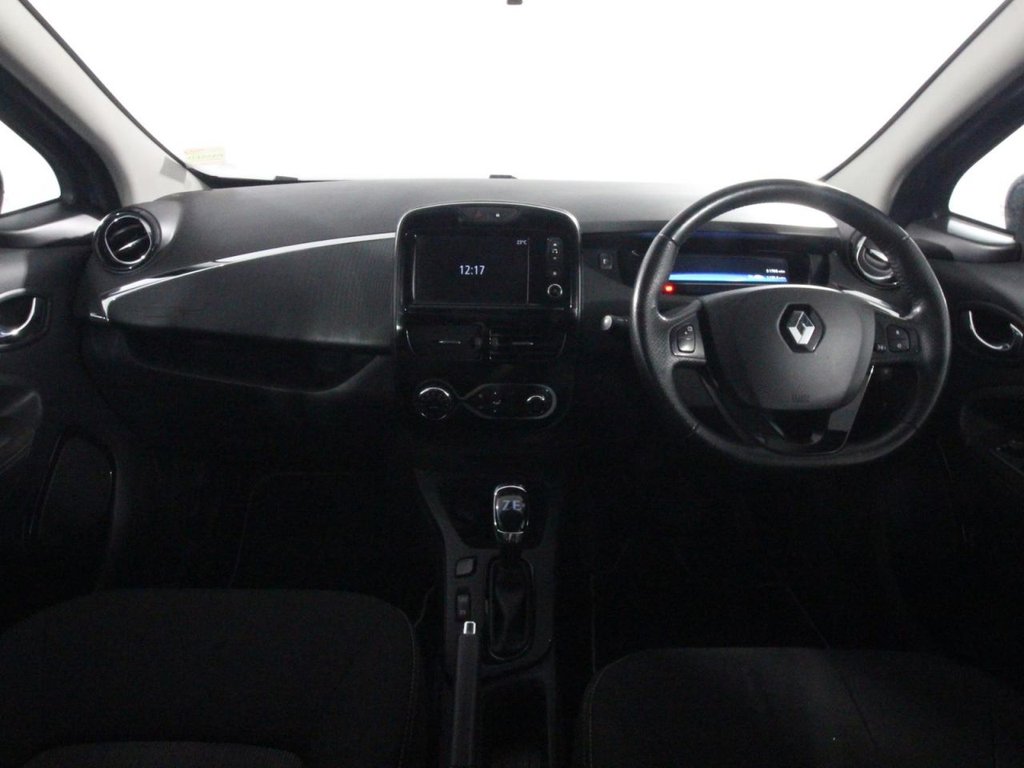 USED 2017 17 RENAULT ZOE R90 41kWh Dynamique Nav Hatchback 5dr Electric Auto  (92 bhp) BATTERY OWNED