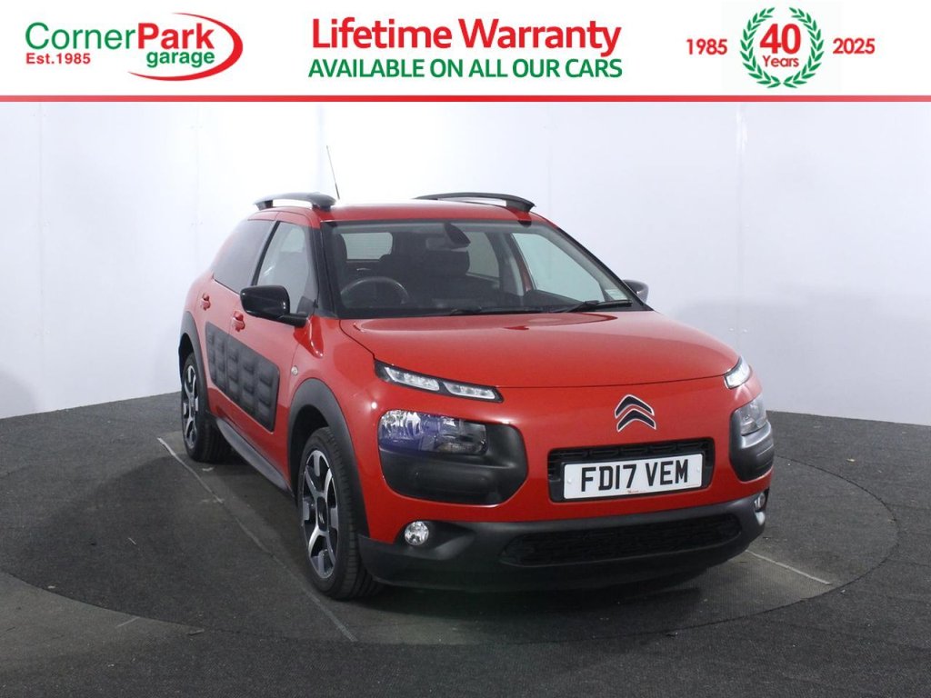 USED 2017 17 CITROEN C4 CACTUS 1.2 PureTech Flair Hatchback 5dr Petrol ETG5 Euro 6 (s/s) (82 ps) 