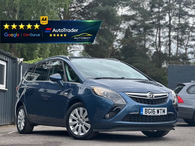 View our VAUXHALL ZAFIRA TOURER