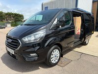 USED 2022 22 FORD TRANSIT CUSTOM Limited L2 H1 2.0 300 EcoBlue LWB Diesel Panel Van Manual Euro 6 (s/s) (130 bhp) 2 Ford Main Dealer Services - last service on 25.02.25 @ 59,605 miles - 82,733 miles - EURO 6, A/C, front & rear parking sensors, reversing camera, heated seats, alloys, heated screen, cruise control, Bluetooth, electric power folding mirrors, E/W, DAB Radio with Apple car play, start/stop, factory fitted bulkhead, colour coded, auto LED headlights, twin side loading door, ply lined with load liner, remote Central Locking, spare key, finance arranged & 6 months Premium AutoGuard warranty