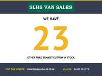 USED 2022 22 FORD TRANSIT CUSTOM Limited L2 H1 2.0 300 EcoBlue LWB Diesel Panel Van Manual Euro 6 (s/s) (130 bhp) 2 Ford Main Dealer Services - last service on 25.02.25 @ 59,605 miles - 82,733 miles - EURO 6, A/C, front & rear parking sensors, reversing camera, heated seats, alloys, heated screen, cruise control, Bluetooth, electric power folding mirrors, E/W, DAB Radio with Apple car play, start/stop, factory fitted bulkhead, colour coded, auto LED headlights, twin side loading door, ply lined with load liner, remote Central Locking, spare key, finance arranged & 6 months Premium AutoGuard warranty