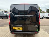 USED 2022 22 FORD TRANSIT CUSTOM Limited L2 H1 2.0 300 EcoBlue LWB Diesel Panel Van Manual Euro 6 (s/s) (130 bhp) 2 Ford Main Dealer Services - last service on 25.02.25 @ 59,605 miles - 82,733 miles - EURO 6, A/C, front & rear parking sensors, reversing camera, heated seats, alloys, heated screen, cruise control, Bluetooth, electric power folding mirrors, E/W, DAB Radio with Apple car play, start/stop, factory fitted bulkhead, colour coded, auto LED headlights, twin side loading door, ply lined with load liner, remote Central Locking, spare key, finance arranged & 6 months Premium AutoGuard warranty