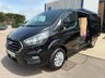 USED 2022 22 FORD TRANSIT CUSTOM Limited L2 H1 2.0 300 EcoBlue LWB Diesel Panel Van Manual Euro 6 (s/s) (130 bhp) 2 Ford Main Dealer Services - last service on 25.02.25 @ 59,605 miles - 82,733 miles - EURO 6, A/C, front & rear parking sensors, reversing camera, heated seats, alloys, heated screen, cruise control, Bluetooth, electric power folding mirrors, E/W, DAB Radio with Apple car play, start/stop, factory fitted bulkhead, colour coded, auto LED headlights, twin side loading door, ply lined with load liner, remote Central Locking, spare key, finance arranged & 6 months Premium AutoGuard warranty