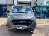 USED 2023 23 FORD TRANSIT CUSTOM Limited L1 H1 2.0 300 EcoBlue SWB Diesel Panel Van Manual Euro 6 (s/s) (130 bhp) Only 82,495 miles - 3 services (1 main dealer) last service on 27.02.2026 @ 81,645 miles - EURO 6, A/C, SATNAV, front & rear parking sensors, reversing camera, tailgate, heated seats, alloys, heated screen, cruise control, Bluetooth, electric power folding mirrors, E/W, DAB Radio with Apple car play, start/stop, factory fitted bulkhead, auto headlights, side loading door, ply lined with load liner, remote Central Locking, security locks, 6 months Premium AutoGuard warranty & finance arranged