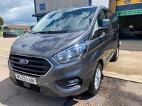 USED 2023 23 FORD TRANSIT CUSTOM Limited L1 H1 2.0 300 EcoBlue SWB Diesel Panel Van Manual Euro 6 (s/s) (130 bhp) Only 82,495 miles - 3 services (1 main dealer) last service on 27.02.2026 @ 81,645 miles - EURO 6, A/C, SATNAV, front & rear parking sensors, reversing camera, tailgate, heated seats, alloys, heated screen, cruise control, Bluetooth, electric power folding mirrors, E/W, DAB Radio with Apple car play, start/stop, factory fitted bulkhead, auto headlights, side loading door, ply lined with load liner, remote Central Locking, security locks, 6 months Premium AutoGuard warranty & finance arranged