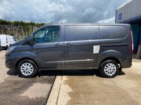USED 2023 23 FORD TRANSIT CUSTOM Limited L1 H1 2.0 300 EcoBlue SWB Diesel Panel Van Manual Euro 6 (s/s) (130 bhp) Only 82,495 miles - 3 services (1 main dealer) last service on 27.02.2026 @ 81,645 miles - EURO 6, A/C, SATNAV, front & rear parking sensors, reversing camera, tailgate, heated seats, alloys, heated screen, cruise control, Bluetooth, electric power folding mirrors, E/W, DAB Radio with Apple car play, start/stop, factory fitted bulkhead, auto headlights, side loading door, ply lined with load liner, remote Central Locking, security locks, 6 months Premium AutoGuard warranty & finance arranged