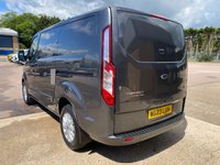 USED 2023 23 FORD TRANSIT CUSTOM Limited L1 H1 2.0 300 EcoBlue SWB Diesel Panel Van Manual Euro 6 (s/s) (130 bhp) Only 82,495 miles - 3 services (1 main dealer) last service on 27.02.2026 @ 81,645 miles - EURO 6, A/C, SATNAV, front & rear parking sensors, reversing camera, tailgate, heated seats, alloys, heated screen, cruise control, Bluetooth, electric power folding mirrors, E/W, DAB Radio with Apple car play, start/stop, factory fitted bulkhead, auto headlights, side loading door, ply lined with load liner, remote Central Locking, security locks, 6 months Premium AutoGuard warranty & finance arranged