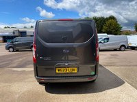 USED 2023 23 FORD TRANSIT CUSTOM Limited L1 H1 2.0 300 EcoBlue SWB Diesel Panel Van Manual Euro 6 (s/s) (130 bhp) Only 82,495 miles - 3 services (1 main dealer) last service on 27.02.2026 @ 81,645 miles - EURO 6, A/C, SATNAV, front & rear parking sensors, reversing camera, tailgate, heated seats, alloys, heated screen, cruise control, Bluetooth, electric power folding mirrors, E/W, DAB Radio with Apple car play, start/stop, factory fitted bulkhead, auto headlights, side loading door, ply lined with load liner, remote Central Locking, security locks, 6 months Premium AutoGuard warranty & finance arranged