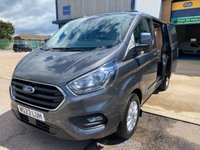 USED 2023 23 FORD TRANSIT CUSTOM Limited L1 H1 2.0 300 EcoBlue SWB Diesel Panel Van Manual Euro 6 (s/s) (130 bhp) Only 82,495 miles - 3 services (1 main dealer) last service on 27.02.2026 @ 81,645 miles - EURO 6, A/C, SATNAV, front & rear parking sensors, reversing camera, tailgate, heated seats, alloys, heated screen, cruise control, Bluetooth, electric power folding mirrors, E/W, DAB Radio with Apple car play, start/stop, factory fitted bulkhead, auto headlights, side loading door, ply lined with load liner, remote Central Locking, security locks, 6 months Premium AutoGuard warranty & finance arranged