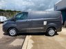 USED 2023 23 FORD TRANSIT CUSTOM Limited L1 H1 2.0 300 EcoBlue SWB Diesel Panel Van Manual Euro 6 (s/s) (130 bhp) Only 82,495 miles - 3 services (1 main dealer) last service on 27.02.2026 @ 81,645 miles - EURO 6, A/C, SATNAV, front & rear parking sensors, reversing camera, tailgate, heated seats, alloys, heated screen, cruise control, Bluetooth, electric power folding mirrors, E/W, DAB Radio with Apple car play, start/stop, factory fitted bulkhead, auto headlights, side loading door, ply lined with load liner, remote Central Locking, security locks, 6 months Premium AutoGuard warranty & finance arranged
