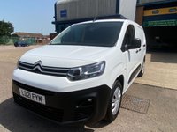 USED 2021 21 CITROEN BERLINGO Enterprise XL L2 1.5 BlueHDi 950 LWB Diesel Panel Van Manual Euro 6 (s/s) (100 bhp) 5 services (3 Main dealer) last service on 26.09.2025 @ 91,975 miles - Only 98,495 miles, Facelift model - EURO 6 (ULEZ compliant) - Built in touchscreen with Satnav connectivity & DAB, Air conditioning, E/W, Bluetooth, rear parking sensors, cruise control, electric power fold mirror's, 3 seats, twin side loading doors, long wheelbase, front fog lights, full bulkhead, ply lined, remote central Locking, Alarm, USB port, security locks, finance arranged & 6 months Premium AutoGuard warranty