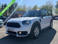 USED 2018 68 MINI COUNTRYMAN 1.5 GPF Cooper SUV 5dr Petrol Manual Euro 6 (s/s) (136 ps) 2 OWNERS + FULL SERVICE HISTORY