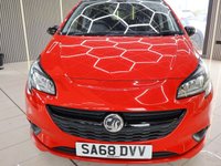 USED 2018 68 VAUXHALL CORSA 1.4i ecoTEC SRi VX Line Nav Black Hatchback 5dr Petrol Manual Euro 6 (90 ps) FANTASTIC FIRST CAR /LOW MILES