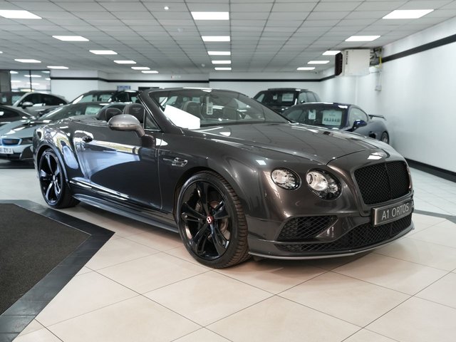 View our Bentley Continental 4.0 V8 GTC S Convertible Black Edition 2dr Petrol Auto 4WD Euro 6 (528 ps)