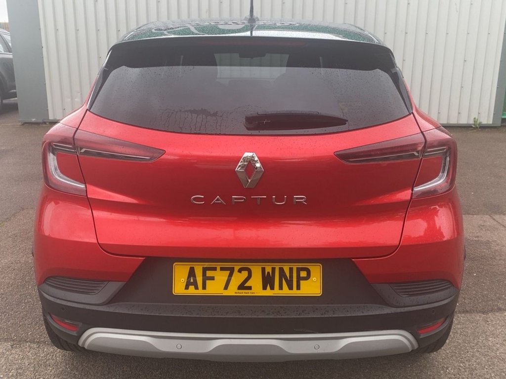 USED 2022 72 RENAULT CAPTUR 1.0 TCe evolution SUV 5dr Petrol Manual Euro 6 (s/s) (90 ps) *FLAME RED/BLACK ROOF+ANDROID AUTO*