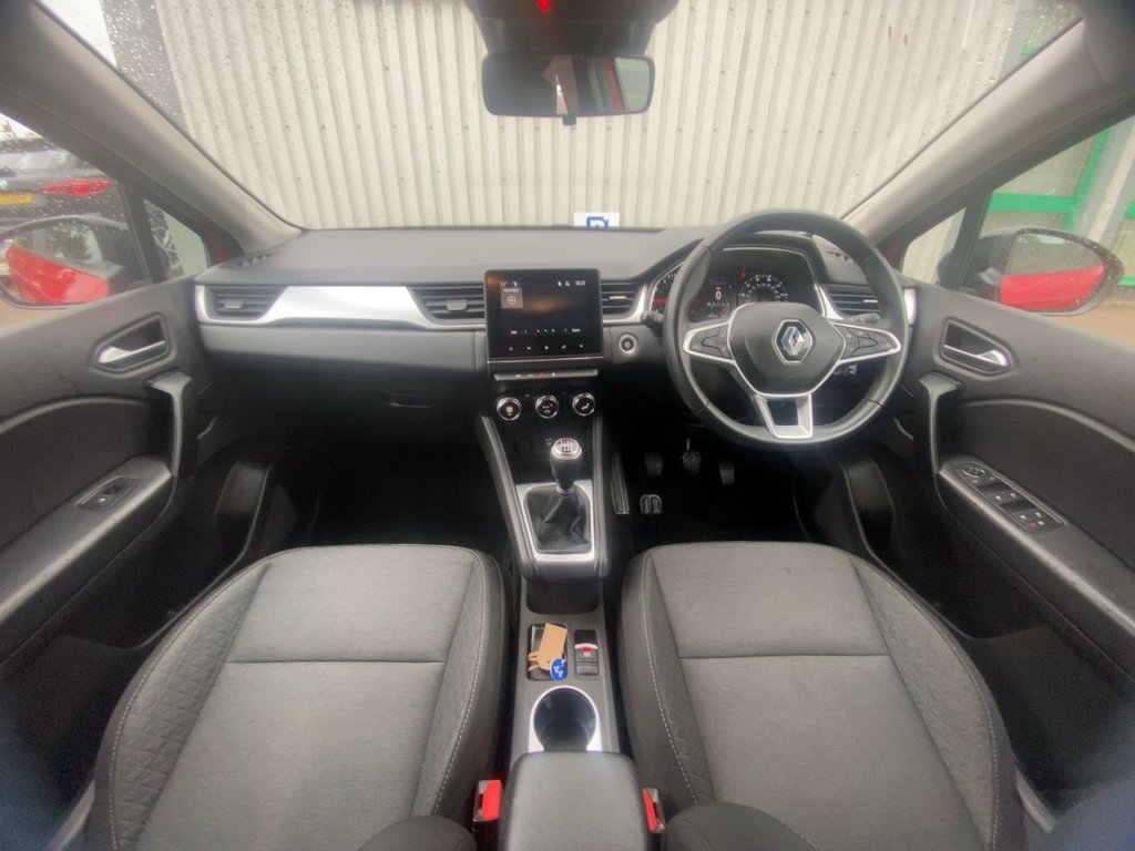 USED 2022 72 RENAULT CAPTUR 1.0 TCe evolution SUV 5dr Petrol Manual Euro 6 (s/s) (90 ps) *FLAME RED/BLACK ROOF+ANDROID AUTO*