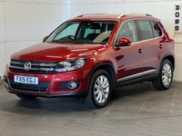 USED 2015 15 VOLKSWAGEN TIGUAN 1.4 TSI BlueMotion Tech Match SUV 5dr Petrol Manual 2WD Euro 5 (s/s) (160 ps) 