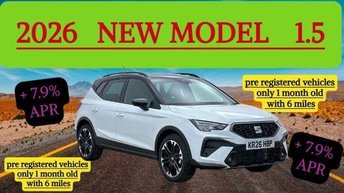 2026 SEAT ARONA 1.5 TSI FR Sport DSG Euro 6 (s/s) 5dr &pound;25929.00