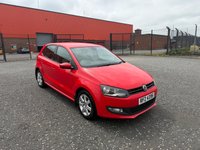 USED 2014 VOLKSWAGEN POLO 1.4 Match Edition Hatchback 5dr Petrol Manual Euro 5 (85 ps) 