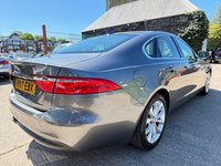 USED 2017 17 JAGUAR XF 2.0d Portfolio Auto Euro 6 (s/s) 4dr MERIDAN R CAM CREAM INTERIOR