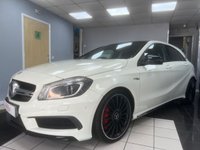 USED 2015 64 MERCEDES-BENZ A-CLASS 2.0 A45 AMG Hatchback 5dr Petrol SpdS DCT 4MATIC Euro 6 (s/s) (360 ps) WE GUARANTEE TO BEAT ANY 'WE BUY ANY CAR' VALUATION ON YOUR PART EXCHANGE