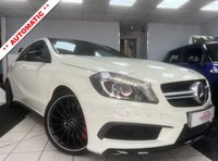 USED 2015 64 MERCEDES-BENZ A-CLASS 2.0 A45 AMG Hatchback 5dr Petrol SpdS DCT 4MATIC Euro 6 (s/s) (360 ps) WE GUARANTEE TO BEAT ANY 'WE BUY ANY CAR' VALUATION ON YOUR PART EXCHANGE