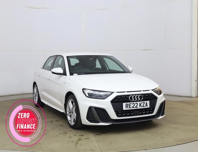 View our Audi A1 1.0 TFSI 25 S line Sportback 5dr Petrol Manual Euro 6 (s/s) (95 ps) Rear Parking Sensors, Audi Smartphone Interface, Luggage Compartment Pack, LED Interior Lighting Pack, 17In Alloys