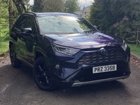 USED 2019 TOYOTA RAV4 2.5 VVT-h Dynamic SUV 5dr Petrol Hybrid CVT Euro 6 (s/s) (218 ps) *FULL SERVICE HISTORY* PAN ROOF-HEATED SEATS-REVERSING CAM