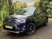 USED 2019 TOYOTA RAV4 2.5 VVT-h Dynamic SUV 5dr Petrol Hybrid CVT Euro 6 (s/s) (218 ps) *FULL SERVICE HISTORY* PAN ROOF-HEATED SEATS-REVERSING CAM