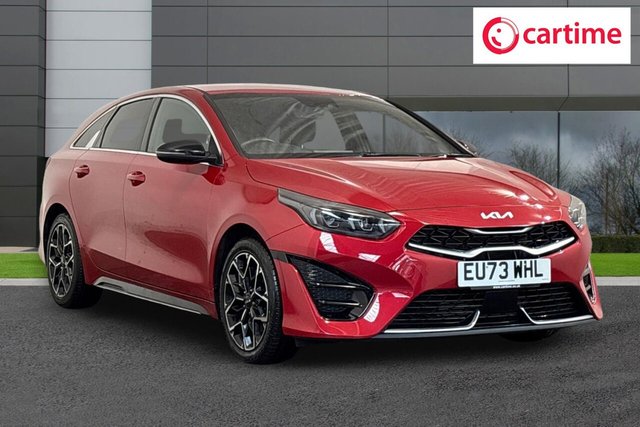 View our Kia Proceed 1.5 T-GDi GT-Line Shooting Brake 5dr Petrol Manual Euro 6 (s/s) (158 bhp) Reverse Camera, Rear Parking Sensors, Android Auto / Apple CarPlay, Heated Steering Wheel, Touchscreen Satellite Navigation