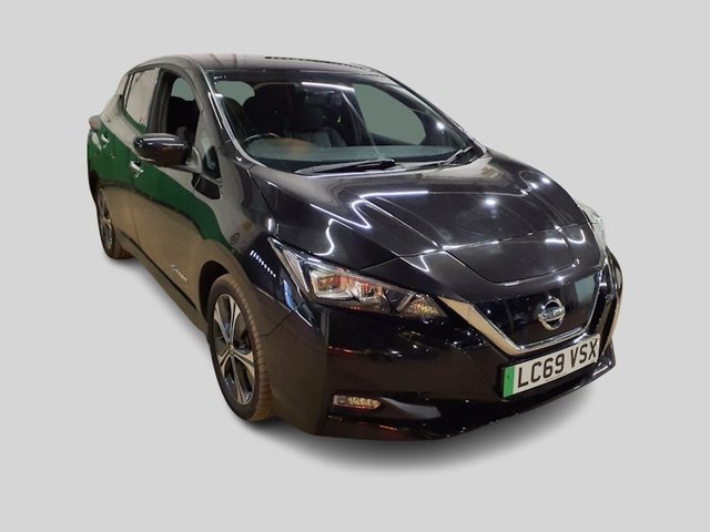 2020 LEAF 40KWH TEKNA HATCHBACK 5DR ELECTRIC AUTO 150 PS 2020 30,031 MILES BLACK... photo