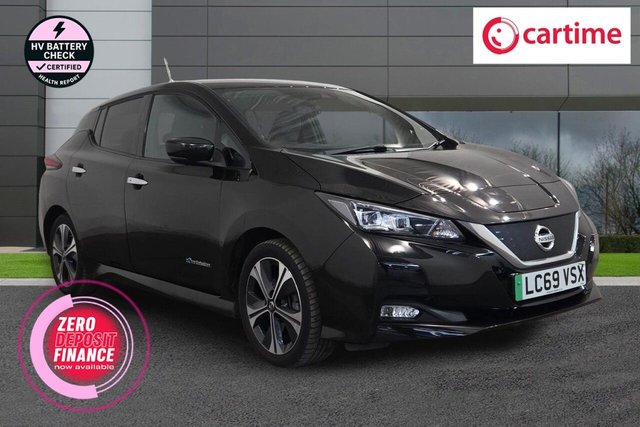 View our Nissan Leaf 40kWh Tekna Hatchback 5dr Electric Auto (150 ps) Android Auto / Apple CarPlay, Tech Pack, Heat Pack, LED Pack, Touchscreen Navigation
