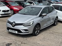 USED 2019 19 RENAULT CLIO 1.5 dCi GT Line Hatchback 5dr Diesel EDC Euro 6 (s/s) (90 ps) AUTO + SAT NAV + GT-LINE + FSH + LOW MILES + SENSORS + CRUISE