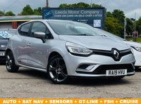 USED 2019 19 RENAULT CLIO 1.5 dCi GT Line Hatchback 5dr Diesel EDC Euro 6 (s/s) (90 ps) AUTO + SAT NAV + GT-LINE + FSH + LOW MILES + SENSORS + CRUISE