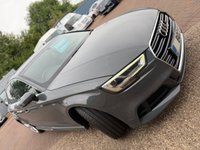 USED 2016 66 AUDI A3 SALOON 1.4 TFSI CoD S line Saloon 4 Door Nano Grey Petrol Manual Euro 6 (s/s) (150 ps) LOVELY A3 PREVIOUSLY SOLD BY US CLIMATE CONTROL SAT NAV CRUISE CONTROL DAB RADIO TINTED WINDOWS