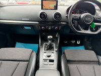 USED 2016 66 AUDI A3 SALOON 1.4 TFSI CoD S line Saloon 4 Door Nano Grey Petrol Manual Euro 6 (s/s) (150 ps) LOVELY A3 PREVIOUSLY SOLD BY US CLIMATE CONTROL SAT NAV CRUISE CONTROL DAB RADIO TINTED WINDOWS