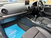 USED 2016 66 AUDI A3 SALOON 1.4 TFSI CoD S line Saloon 4 Door Nano Grey Petrol Manual Euro 6 (s/s) (150 ps) LOVELY A3 PREVIOUSLY SOLD BY US CLIMATE CONTROL SAT NAV CRUISE CONTROL DAB RADIO TINTED WINDOWS