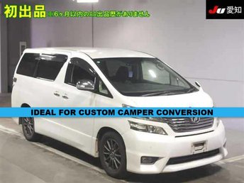 2011 TOYOTA VELLFIRE TOYOTA VELLFIRE 2.4 LITRE  4FWD PETROL IDEAL FOR CUSTOM CAMPER CONVERSION #1326 &pound;18995.00