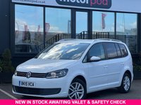 USED 2015 15 VOLKSWAGEN TOURAN 2.0 TDI BlueMotion Tech SE MPV 5dr Diesel DSG Euro 5 (s/s) (140 ps) 