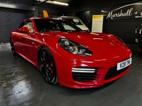 USED 2015 65 PORSCHE PANAMERA 4.8 V8 GTS Hatchback 5dr Petrol PDK 4WD Euro 6 (s/s) (440 ps) 2015 PORSCHE PANAMERA 4.8 V8 GTS PDK AWD - CARMINE RED - &pound;14K OF OPTIONS - 6 SERVICES TO 89K MILES - LED LIGHT S- 20 INCH TURBO WHEELS - ALCANTARA GTS PACKAGE - SOFT CLOSE DOORS - BOSE - 360 CAMERAS - SUNROOF