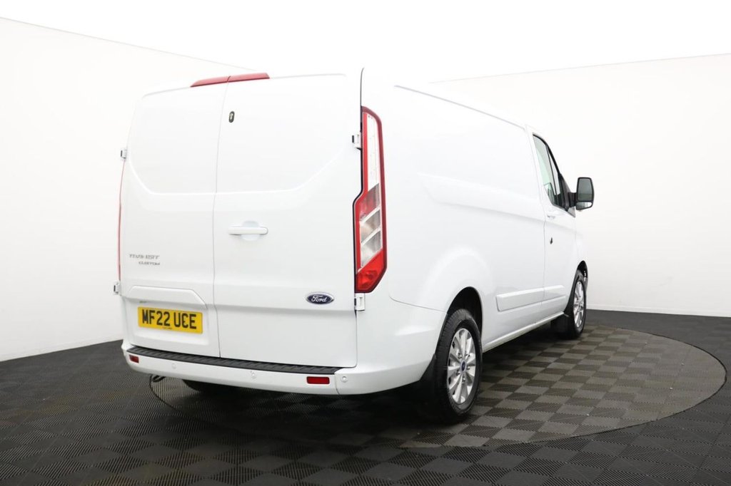 USED 2022 22 FORD TRANSIT CUSTOM 2.0 300 EcoBlue Limited Panel Van 5dr Diesel Manual L1 H1 Euro 6 (s/s) (130 ps) Car Play, Sensors, Cruise