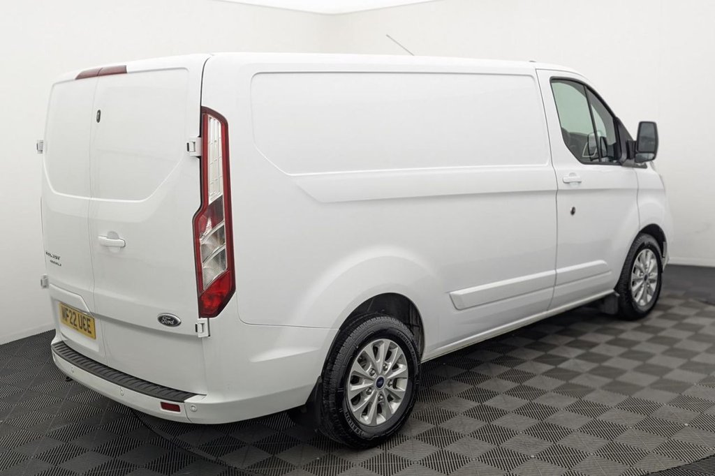 USED 2022 22 FORD TRANSIT CUSTOM 2.0 300 EcoBlue Limited Panel Van 5dr Diesel Manual L1 H1 Euro 6 (s/s) (130 ps) Car Play, Sensors, Cruise