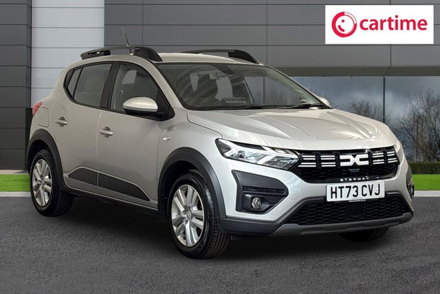 View our Dacia Sandero Stepway 1.0 TCe Expression Hatchback 5dr Bi Fuel Manual Euro 6 (s/s) (100 ps) Rear View Camera, Rear Parking Sensors, Media Display, Electrically Adjustable Door Mirrors, 16In Steel Wheels