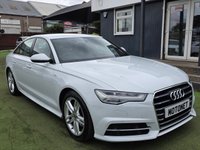 USED 2017 67 AUDI A6 SALOON 2.0 TDI ultra S line Saloon 4dr Diesel S Tronic Euro 6 (s/s) (190 ps) +++ FREE 12 MONTHS WARRANTY+++