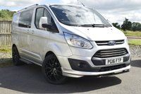 USED 2016 16 FORD TRANSIT CUSTOM 2.2 TDCi 290 Limited Combi Van 6dr Diesel Manual L1 H1 (191 g/km, 123 bhp) NO VAT !!! NO VAT !!! NO VAT!!